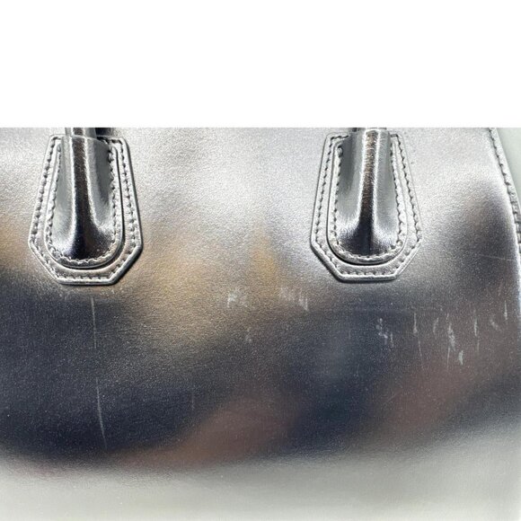 Givenchy  Antigona Leather Satchel Shoulder Bag Black - Picture 10 of 13